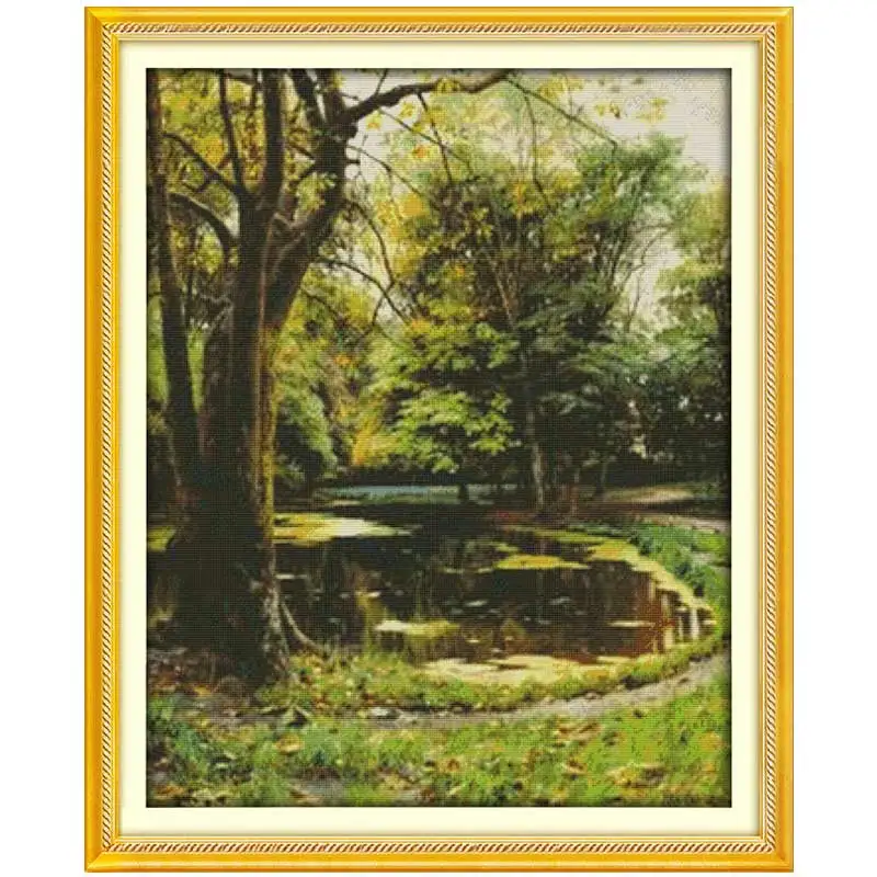 The Jungle Stream Counted Cross Stitch 11CT 14CT Cross Stitch Sets landscape Cross-stitch Kits Embroidery Needlework
The Jungle Stream Counted Cross Stitch 11CT 14CT Cross Stitch Sets landscape Cross-stitch Kits Embroidery Needlework