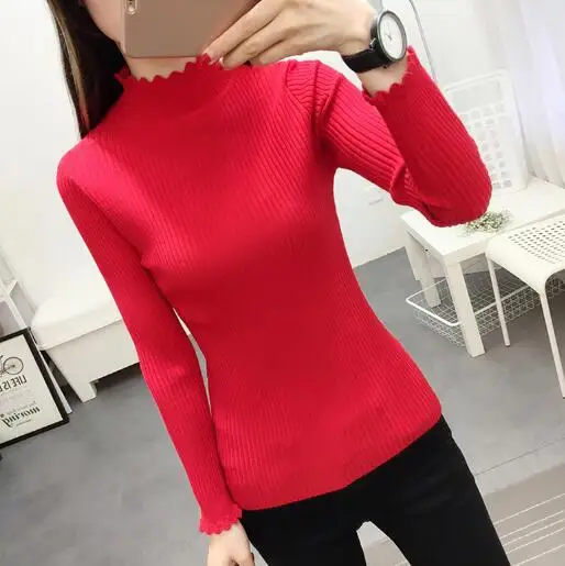 Fdfklak Casual warm women's sweater spring autumn streetwear top bottoming knitted sweaters pullover women sweater pull femme
Fdfklak Casual warm women's sweater spring autumn streetwear top bottoming knitted sweaters pullover women sweater pull femme