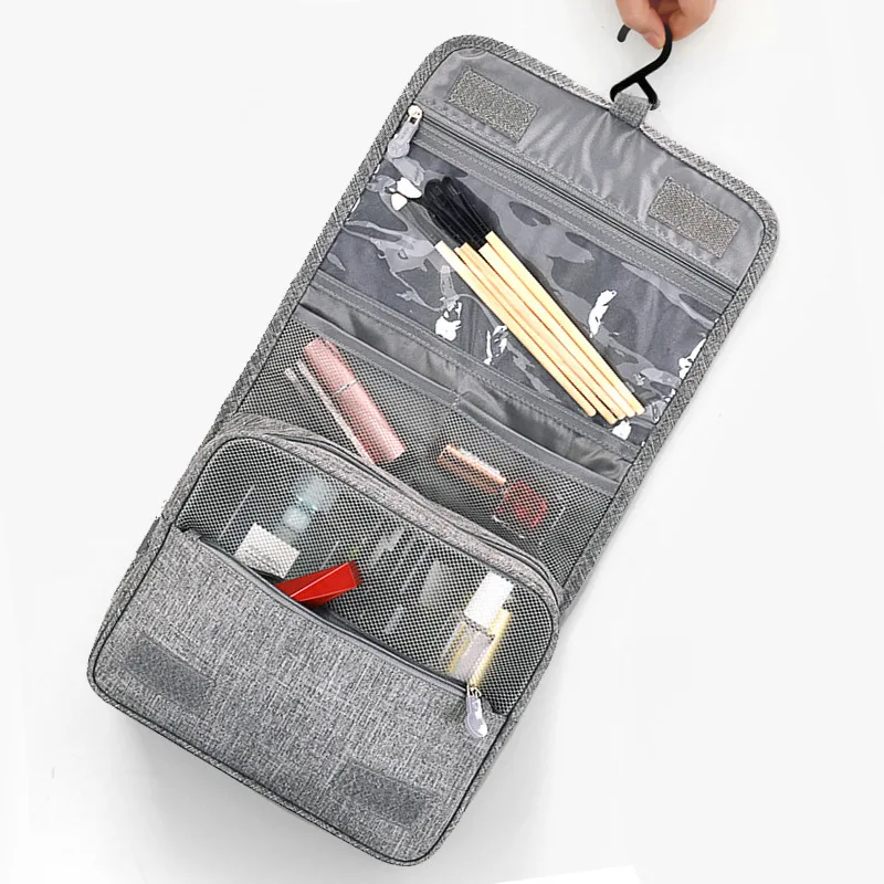 New Waterproof Men Hanging Makeup Bag Oxford Travel Organizer Cosmetic Bag for Women Necessaries Make Up Case Wash Toiletry Bag
New Waterproof Men Hanging Makeup Bag Oxford Travel Organizer Cosmetic Bag for Women Necessaries Make Up Case Wash Toiletry Bag