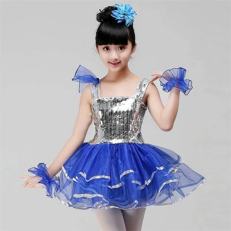 Children's Costumes Kindergarten Dance Costumes Girls Ponzo Children's Jazz Dance Sequin Performance
Children's Costumes Kindergarten Dance Costumes Girls Ponzo Children's Jazz Dance Sequin Performance