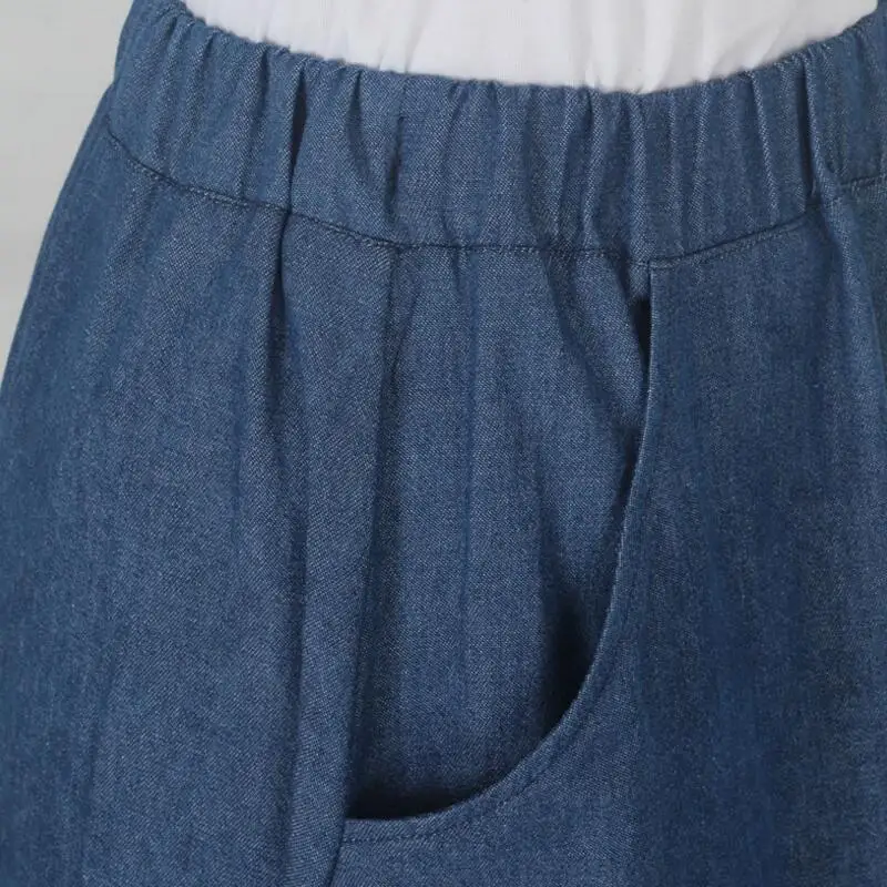 2020 Women Summer Autumn Blue Denim Pleated Skirt Female High Waist Casual Skirt Elastic Waist Long Maxi Skirt Skirts Women J381
2020 Women Summer Autumn Blue Denim Pleated Skirt Female High Waist Casual Skirt Elastic Waist Long Maxi Skirt Skirts Women J381
