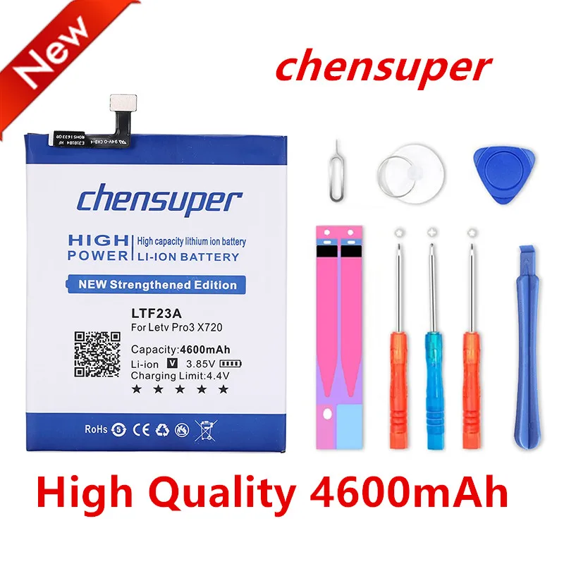Литий-ионный Резервный аккумулятор большой емкости chensuper LTF23A 4600 мАч для смартфонов Letv LeEco Pro3 X720 X722 X728
Литий-ионный Резервный аккумулятор большой емкости chensuper LTF23A 4600 мАч для смартфонов Letv LeEco Pro3 X720 X722 X728