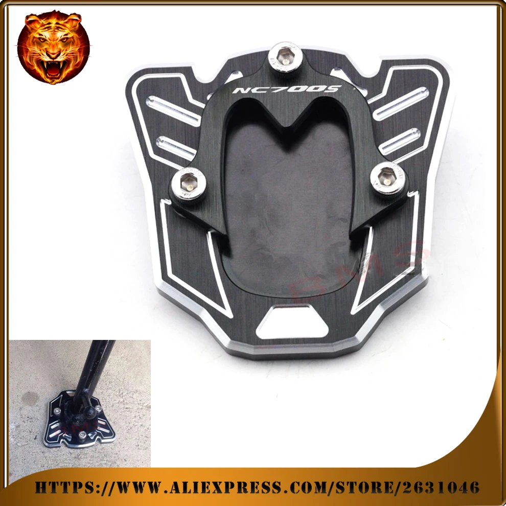 Motorcycle foot Side Kickstand pad Stand Extension Support Plate For HONDA NC700 NC700S 2012-2013 free shipping with logo
Motorcycle foot Side Kickstand pad Stand Extension Support Plate For HONDA NC700 NC700S 2012-2013 free shipping with logo