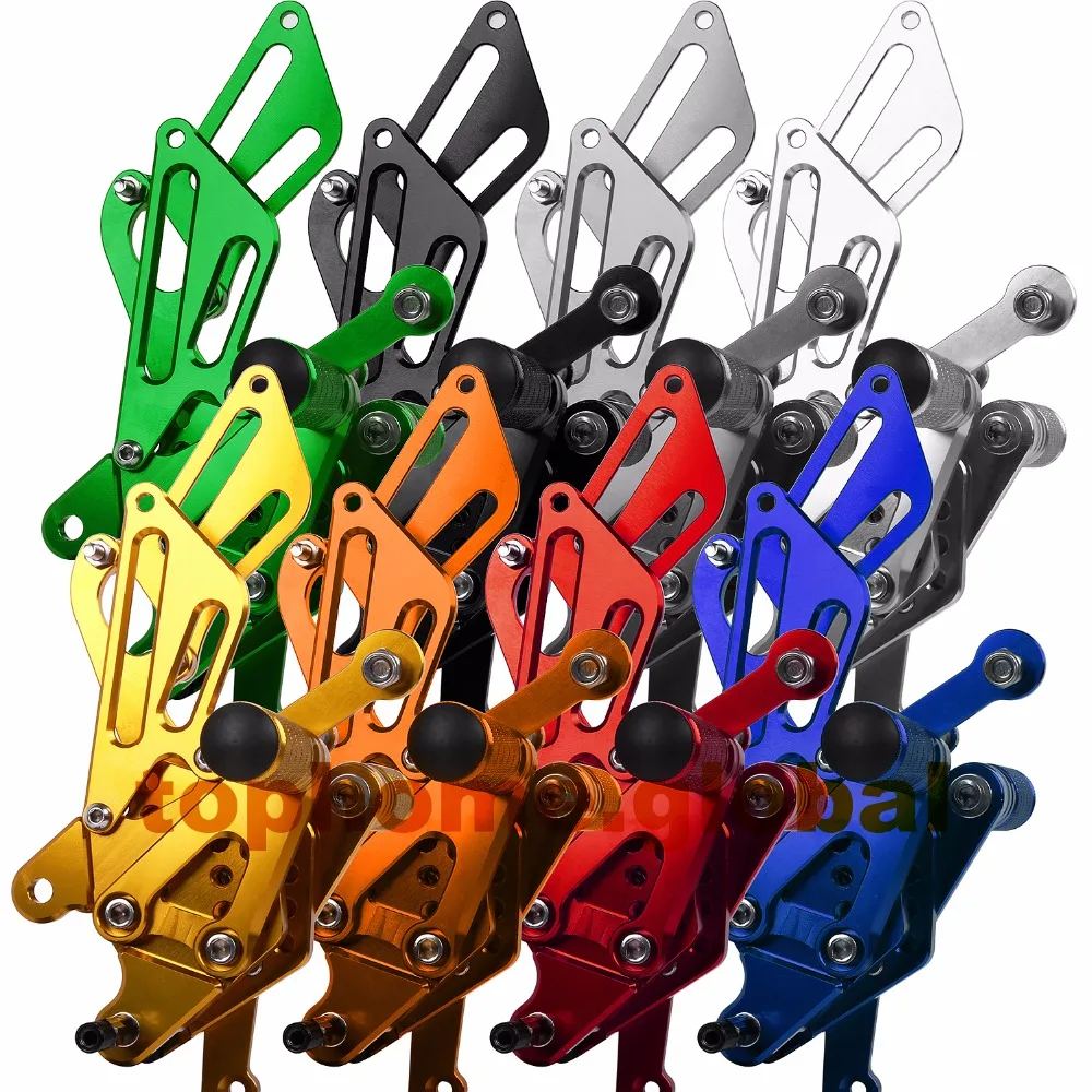 Для Yamaha MT09 FZ09 2014 2015 2016 Rearsets подножки задний тормоз переключения регулировки CNC MT-09