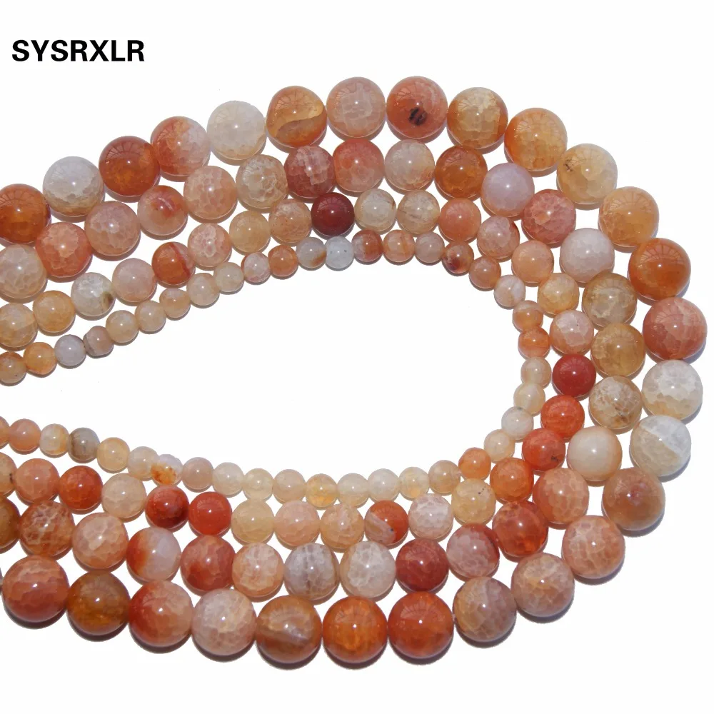 Natural Stone orange Dragon Vein Agates Round Loose Beads For Jewelry Making DIY Bracelet Necklace 6 8 10 12 MM
Natural Stone orange Dragon Vein Agates Round Loose Beads For Jewelry Making DIY Bracelet Necklace 6 8 10 12 MM