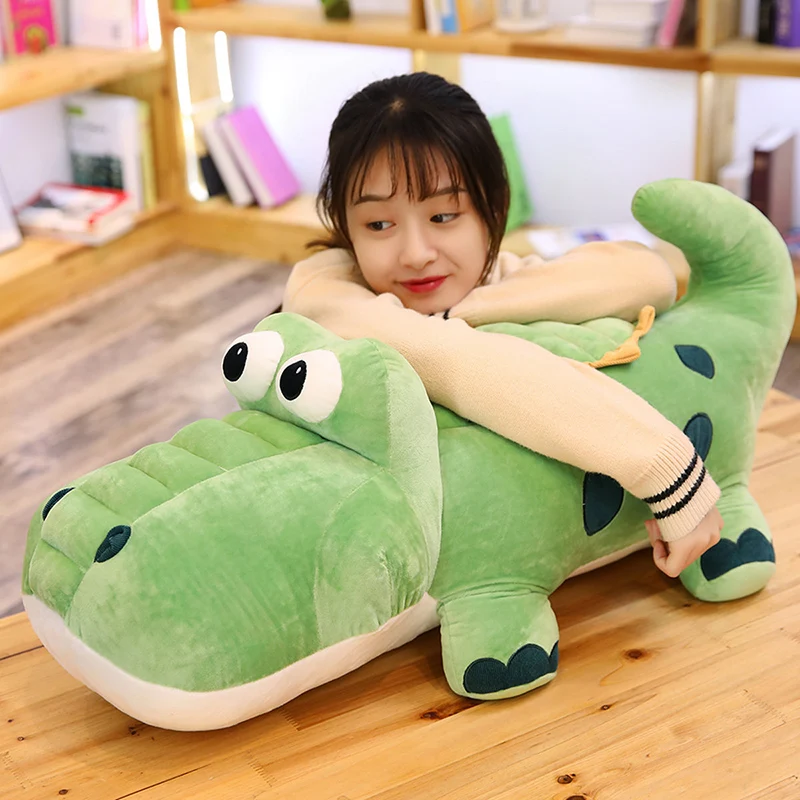 Lovely Crocodile Plush Toy Cartoon Animal Stuffed Doll Sofa Cushion Plush Pillow Cartoon Doll Girl Birthday Christmas Gift
Lovely Crocodile Plush Toy Cartoon Animal Stuffed Doll Sofa Cushion Plush Pillow Cartoon Doll Girl Birthday Christmas Gift
