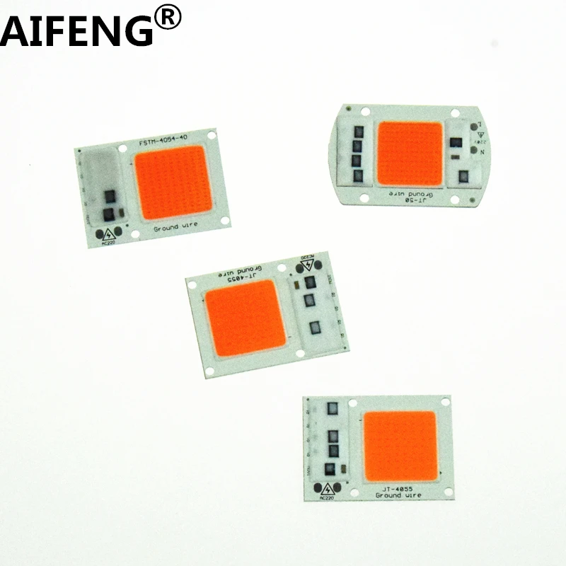AIFENG led grow light cob chip 15w 20w 30w 50w full spectrum No Need Driver cob led lamp chip for Diy plant grow flood light
AIFENG led grow light cob chip 15w 20w 30w 50w full spectrum No Need Driver cob led lamp chip for Diy plant grow flood light
