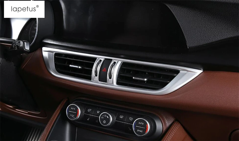 Lapetus Accessories For Alfa Romeo Stelvio 2017 - 2020 Middle Air Conditioning AC Outlet Vent Decor Molding Cover Kit Trim Matte
Lapetus Accessories For Alfa Romeo Stelvio 2017 - 2020 Middle Air Conditioning AC Outlet Vent Decor Molding Cover Kit Trim Matte