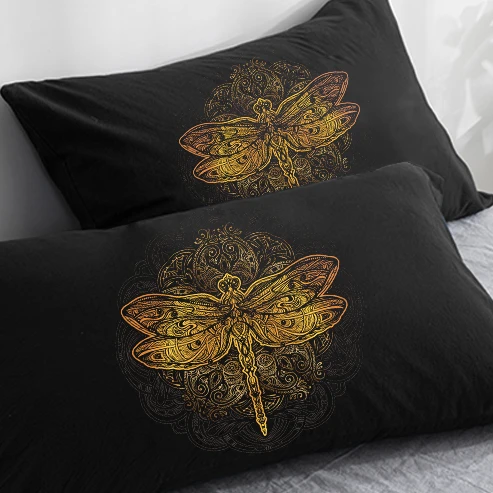 Custom Pillow Case Pillowcase 50x70 50x75 50x80 70x70 Decorative Pillow Cover dragonfly on Black Bedding Drop Shipping
Custom Pillow Case Pillowcase 50x70 50x75 50x80 70x70 Decorative Pillow Cover dragonfly on Black Bedding Drop Shipping