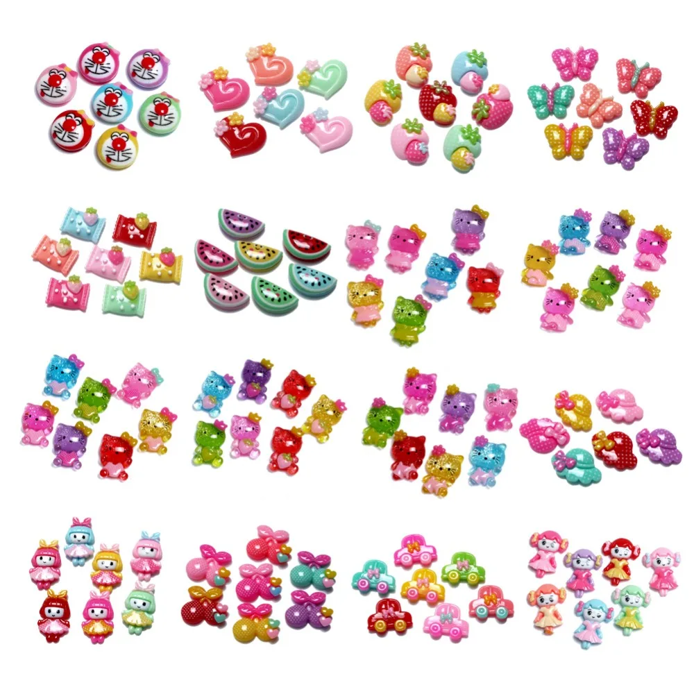 50Pcs Mixed Resin Style Decoration Crafts Kawaii Beads Flatback Cabochon Embellishments For Scrapbooking DIY Accessories
50Pcs Mixed Resin Style Decoration Crafts Kawaii Beads Flatback Cabochon Embellishments For Scrapbooking DIY Accessories