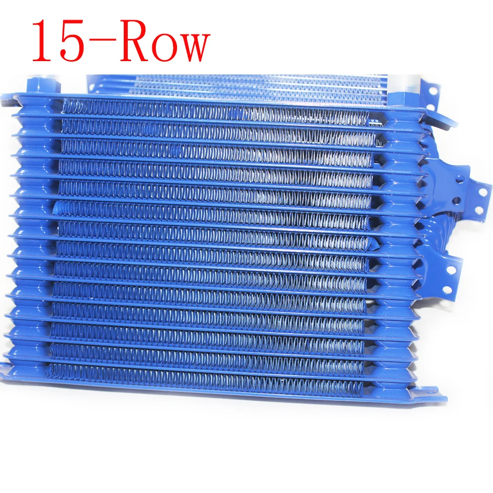 15Row AN10 Universal Engine Transmission Oil Cooler Racing Performance Aluminum Engine Oil Cooler Blue
15Row AN10 Universal Engine Transmission Oil Cooler Racing Performance Aluminum Engine Oil Cooler Blue