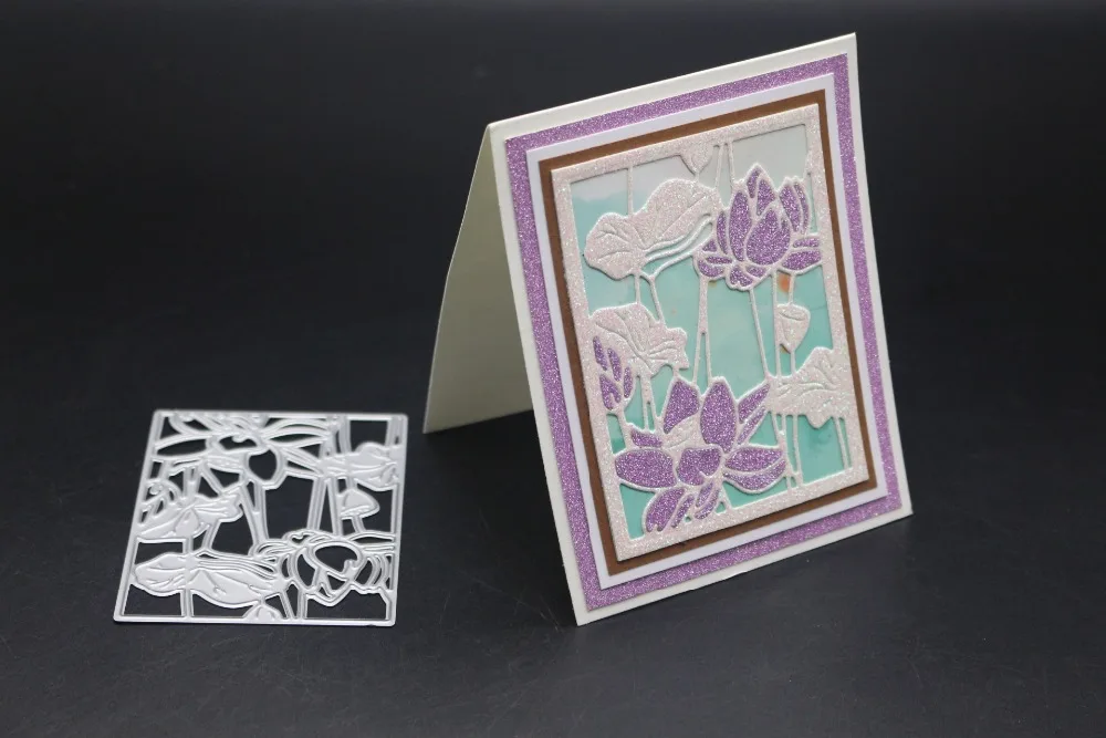 ZhuoAng Blooming lotus design cutting mold DIY clip art album decorative transparent sealing mold paper card
ZhuoAng Blooming lotus design cutting mold DIY clip art album decorative transparent sealing mold paper card