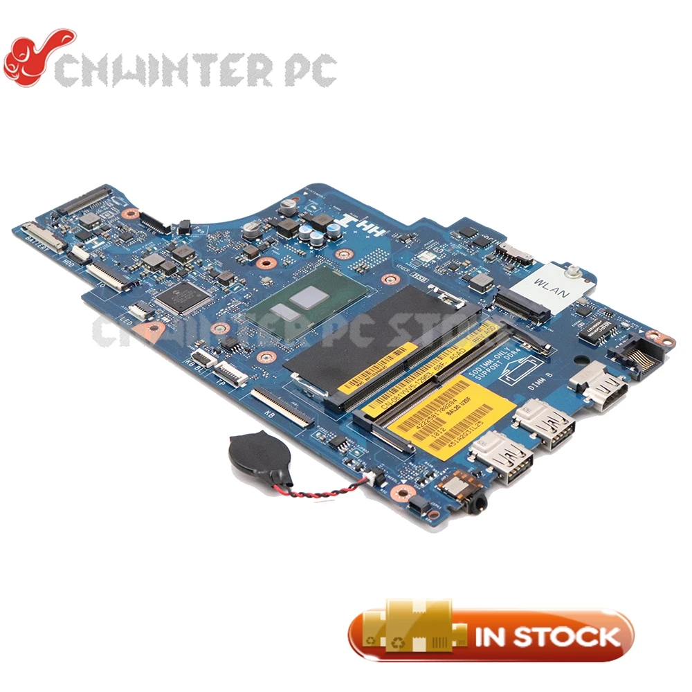 NOKOTION для Dell Inspiron 15 5567 материнская плата для ноутбука I7-7500U CPU DDR4 BAL21 LA-D802P CN-081YW5 081YW5 основная плата
NOKOTION для Dell Inspiron 15 5567 материнская плата для ноутбука I7-7500U CPU DDR4 BAL21 LA-D802P CN-081YW5 081YW5 основная плата