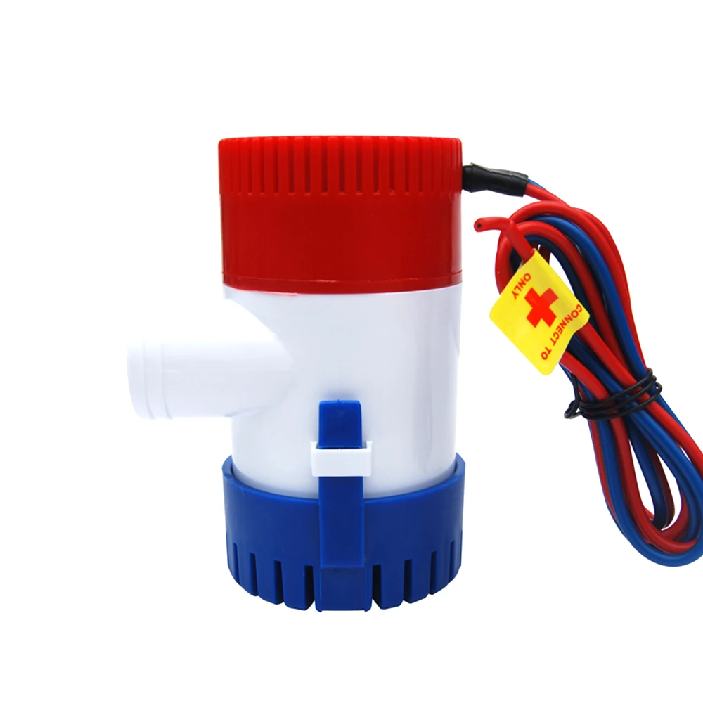 Трюмный насос 350 500 750 1100GPH DC 12V 24V Электрический водяной для Aquario погружной морской