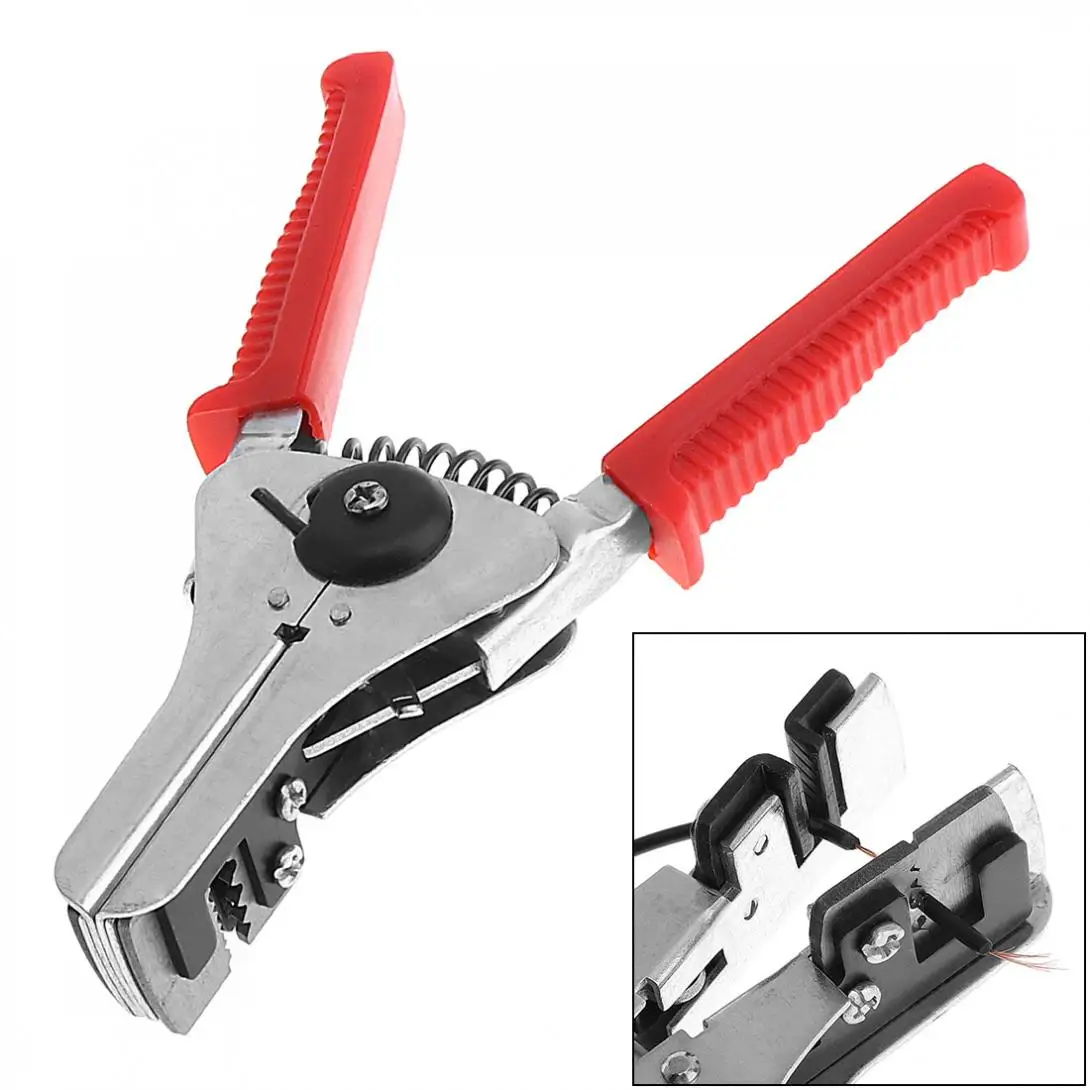 Multifunction Automatic Wire Stripper Crimping Pliers B-type 6 holes with Plastic Handle for Broken / Tight / Stripping Line
Multifunction Automatic Wire Stripper Crimping Pliers B-type 6 holes with Plastic Handle for Broken / Tight / Stripping Line