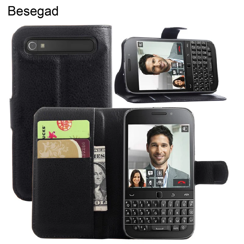 Чехол Besegad из искусственной кожи для BlackBerry Black Berry Classic Q20 3 5 дюйма|Бамперы| |