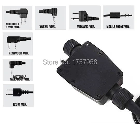 Element TEA Headset PTT for ICOM 2 Pin /Motolora /Kenwood /ICOM /Yaesu /Midland Radio - Z116
Element TEA Headset PTT for ICOM 2 Pin /Motolora /Kenwood /ICOM /Yaesu /Midland Radio - Z116
