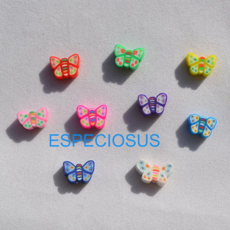 Polymer Clay Beads Cartoon Butterfly Slices DIY Jewelry Handcraft Accessories Spacer mix color Bracelet Department 50pcs
Polymer Clay Beads Cartoon Butterfly Slices DIY Jewelry Handcraft Accessories Spacer mix color Bracelet Department 50pcs