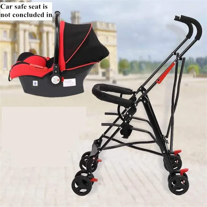 Newborn Baby Car Seat Stroller Carts Light Folding Portable With Children's Car Safety Seat Basket Steel Highland Baby Car Frame
Newborn Baby Car Seat Stroller Carts Light Folding Portable With Children's Car Safety Seat Basket Steel Highland Baby Car Frame