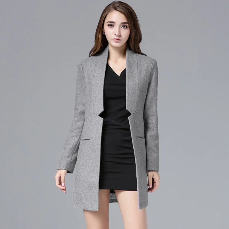 Savabien Women Coats And Jackets Winter 2019 Solid Long Sleeve Elegant Runway Wool Coat Cardigan Elegant Office Casual Overcoat
Savabien Women Coats And Jackets Winter 2019 Solid Long Sleeve Elegant Runway Wool Coat Cardigan Elegant Office Casual Overcoat
