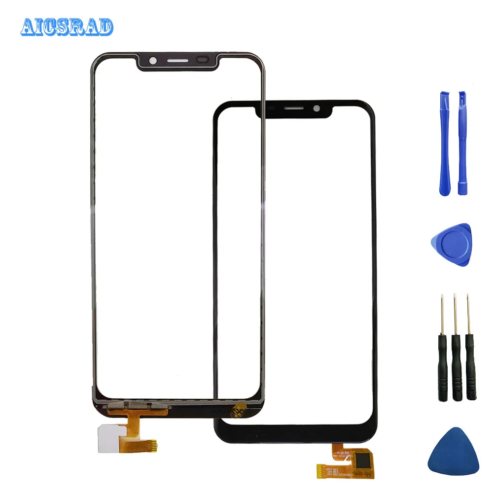 AICSRAD для oukitel c12 pro Сенсорная панель экрана замены сменный модуль детали без lcd c 12 +