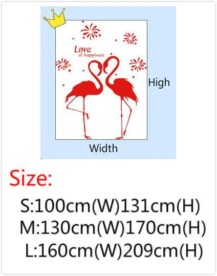 Love Flamingo acrylic 3D wall sticker romantic wedding decoration home warm sofa background Creative home DIY decoration
Love Flamingo acrylic 3D wall sticker romantic wedding decoration home warm sofa background Creative home DIY decoration