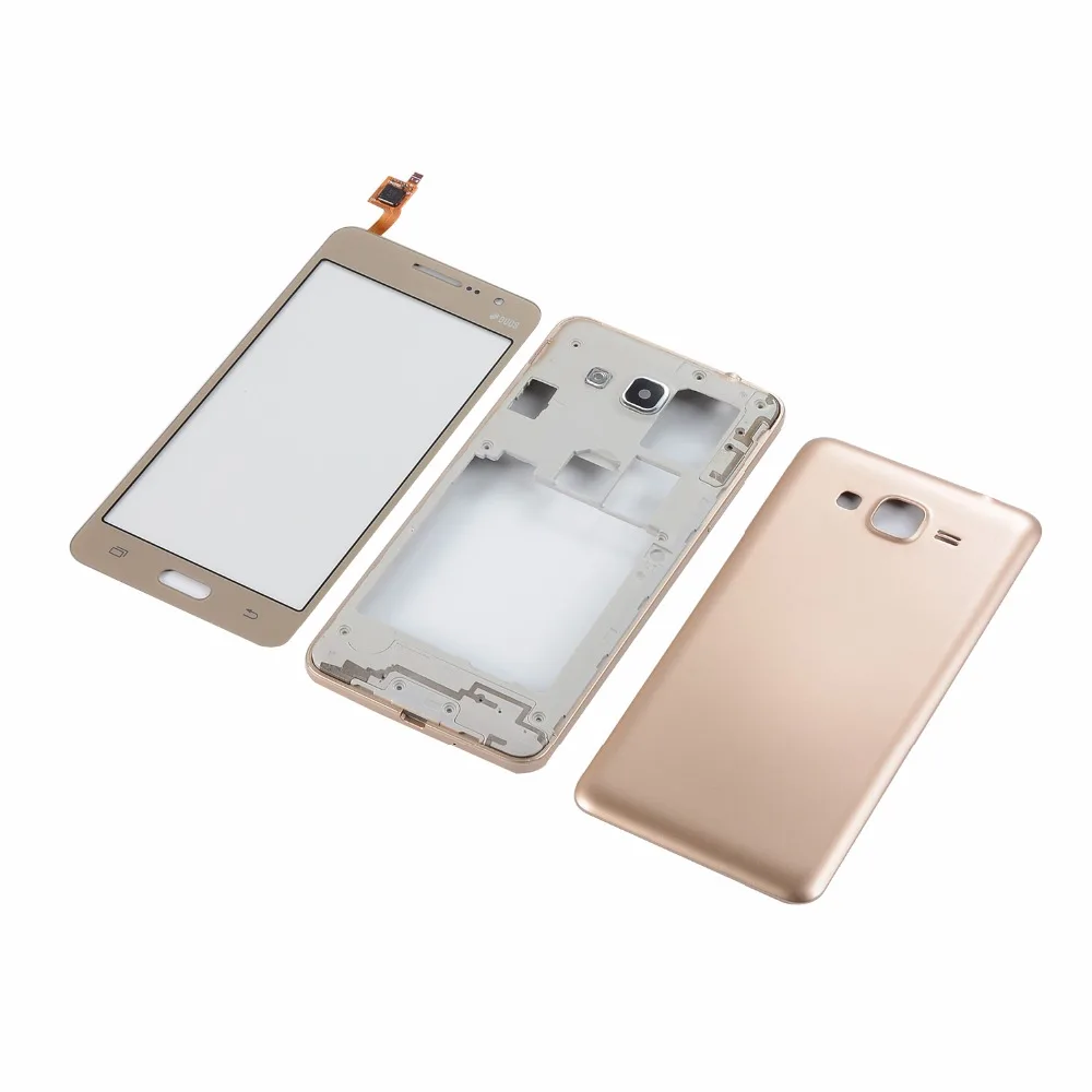 Для samsung G530 G530H промежуточный корпус + Сенсорный экран Панель Стекло Батарея задняя крышка|Корпусы и рамки