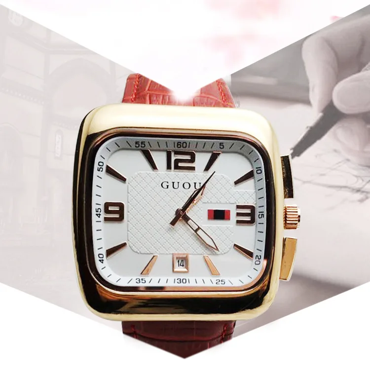 Top Brand Ladies Luxury Wristwatches Genuine Leather Dress Women Casual Square Watches Bracelet Clocks Fashion Calendar Watches
Top Brand Ladies Luxury Wristwatches Genuine Leather Dress Women Casual Square Watches Bracelet Clocks Fashion Calendar Watches