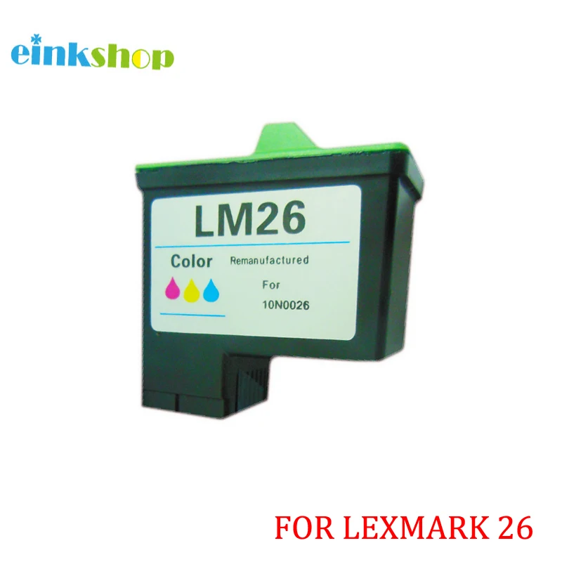 einkshop For Lexmark 26 Ink Cartridge 10N0026 for Lexmark Z13 Z23 Z35 Z515 Z600 Z615 X1100 X1150 X1185 X1270 X2250 printer
einkshop For Lexmark 26 Ink Cartridge 10N0026 for Lexmark Z13 Z23 Z35 Z515 Z600 Z615 X1100 X1150 X1185 X1270 X2250 printer