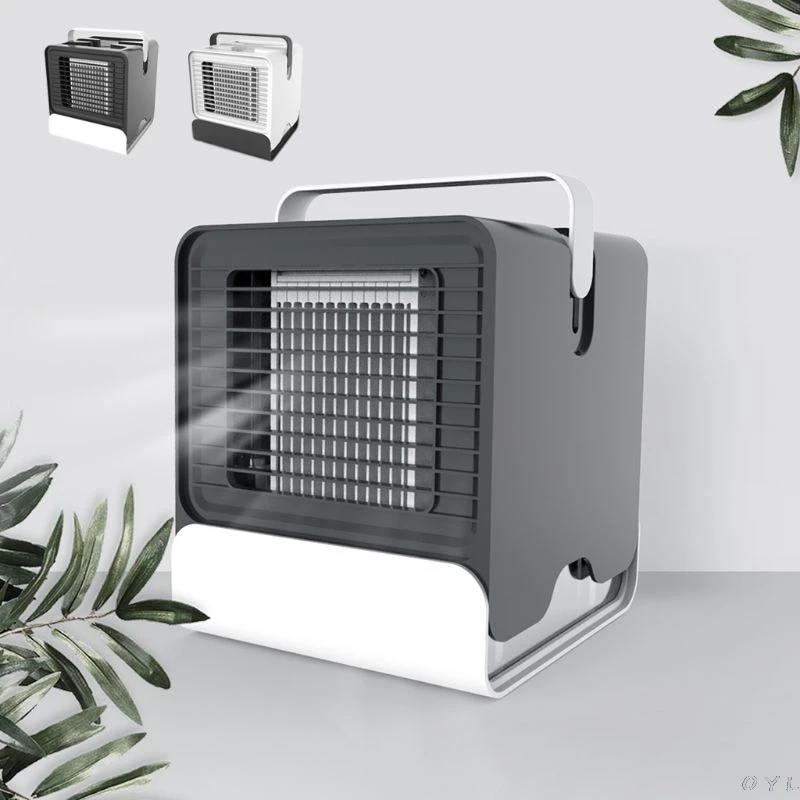 New Mini Air Cooler Negative Ion Air Conditioning Fan Dormitory Office Usb Small Cooling Fan l29k