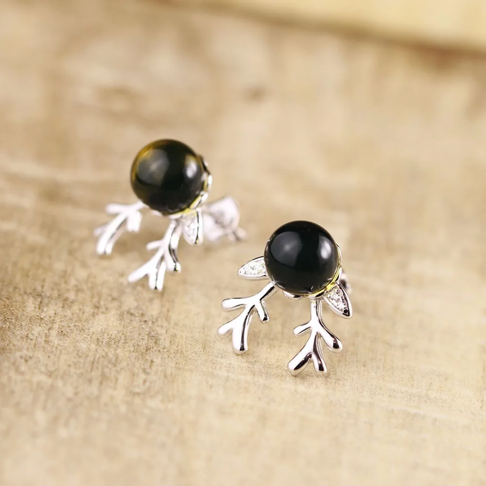 L&P Mexico Amber Reindeer Stud Earrings For Women 100% 925 Sterling Silver Earrings Fine Jewelry Earrings Birthday gift
L&P Mexico Amber Reindeer Stud Earrings For Women 100% 925 Sterling Silver Earrings Fine Jewelry Earrings Birthday gift