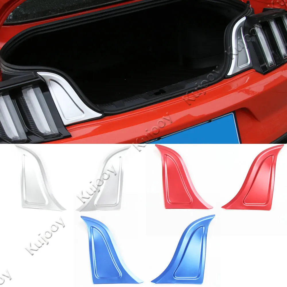 2Pcs Car Interior Rear Tail Trunk Box Decor Triangle Sequins Insert Trim Protect Cover Sticker For Ford Mustang 2015 2016 2017
2Pcs Car Interior Rear Tail Trunk Box Decor Triangle Sequins Insert Trim Protect Cover Sticker For Ford Mustang 2015 2016 2017