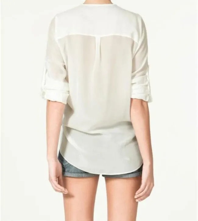 Fashion Women Chiffon Shirt Blouses Long Sleeve Shirt Casual Girls Chiffon Blouse Shirt Ladies Plus Size Top Women Cool Clothing
Fashion Women Chiffon Shirt Blouses Long Sleeve Shirt Casual Girls Chiffon Blouse Shirt Ladies Plus Size Top Women Cool Clothing