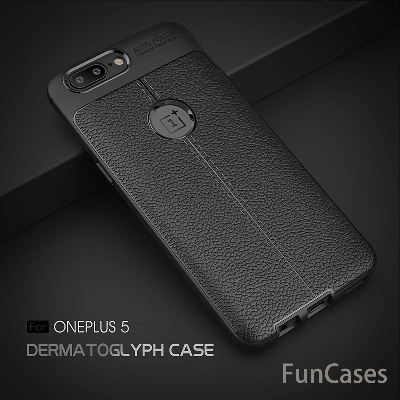 Роскошный противоударный чехол Oneplus 5 мягкий из ТПУ для 3 T кожаные чехлы телефонов