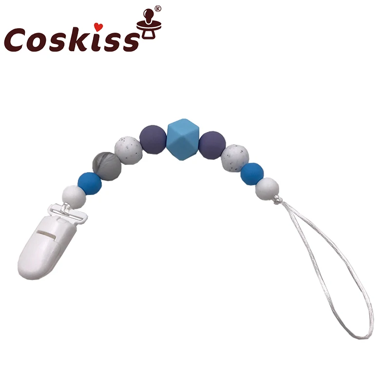 Pacifier Clips Silicone Teething Beads BPA Free Binky Holder for Girls, Boys, Baby Shower Gift, Teether Toys, Soothie, Mam
Pacifier Clips Silicone Teething Beads BPA Free Binky Holder for Girls, Boys, Baby Shower Gift, Teether Toys, Soothie, Mam