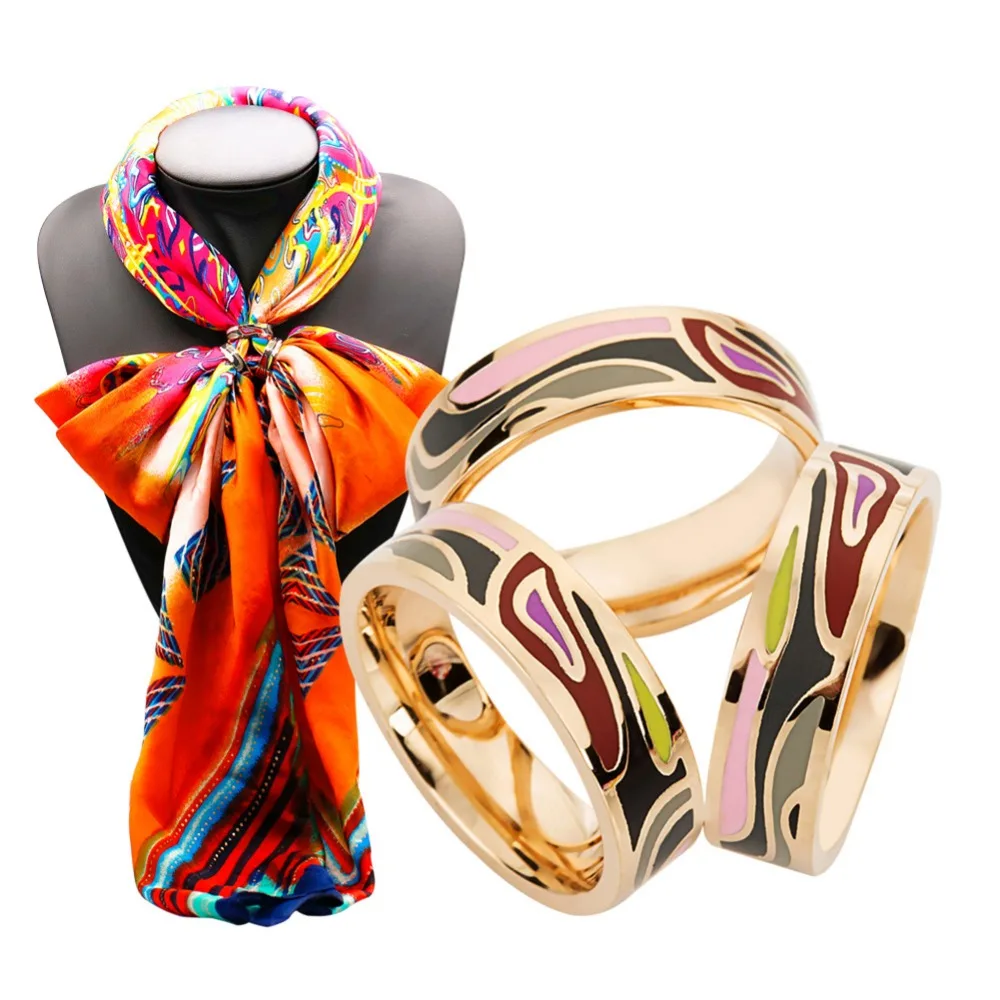Large enamel Scarf Shawl buckle all-match high-end fashion costume ornament brooch accessory
Large enamel Scarf Shawl buckle all-match high-end fashion costume ornament brooch accessory