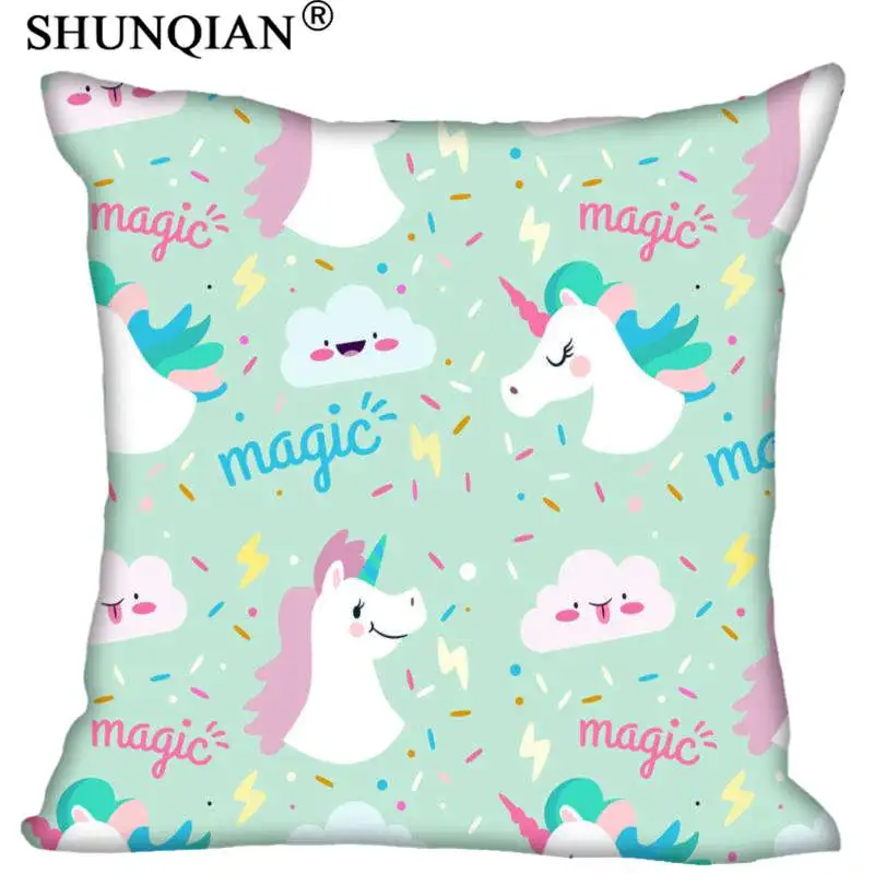 Unicorn Pillowcase Square Zippered Home Decorative Pillow Cover Wedding Custom Gift For Two Sides Printed
Unicorn Pillowcase Square Zippered Home Decorative Pillow Cover Wedding Custom Gift For Two Sides Printed