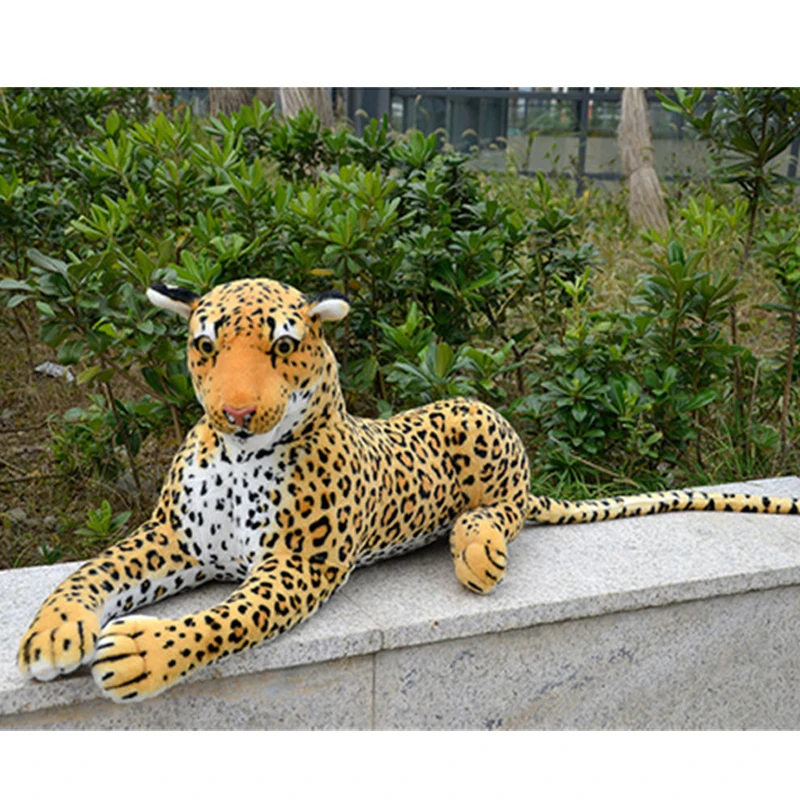 Fancytrader 110cm Cute Stuffed Soft Plush Giant Emulational Animal Leopard Panther Toy Realistic Leopard Model Decoration Toys f
Fancytrader 110cm Cute Stuffed Soft Plush Giant Emulational Animal Leopard Panther Toy Realistic Leopard Model Decoration Toys f