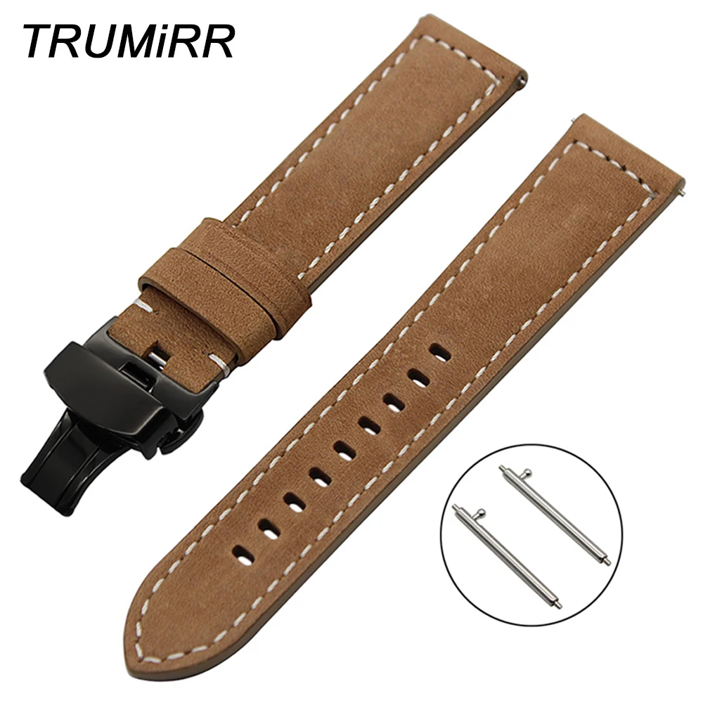 Italian Genuine Leather Watchband 22mm Quick Release for Samsung Gear S3 Classic Frontier Watch Band Steel Buckle Wrist Strap
Italian Genuine Leather Watchband 22mm Quick Release for Samsung Gear S3 Classic Frontier Watch Band Steel Buckle Wrist Strap