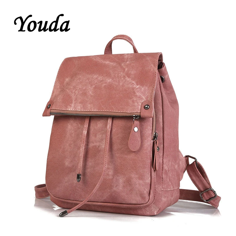 Youda 2018 New Trend Pu Leather Women's Rucksack College Style Backpack Fashion Solid Color Ladies Backpacks
Youda 2018 New Trend Pu Leather Women's Rucksack College Style Backpack Fashion Solid Color Ladies Backpacks