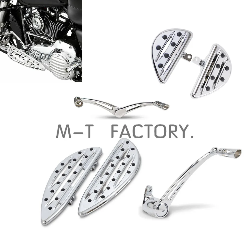 Motorcycle Chrome Front Driver Floorboards + Rear Pegs Foot Pegs +Shift Levers For Harley Touring Street Glide Road King 08-16
Motorcycle Chrome Front Driver Floorboards + Rear Pegs Foot Pegs +Shift Levers For Harley Touring Street Glide Road King 08-16