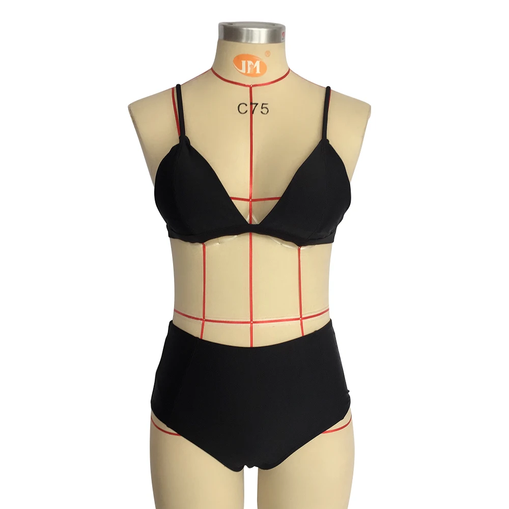 Women Biquini Swimsuit Deep V Chest Swimwear Lady Sexy High Waist Bikini Set Summer Solid Female Bather Beach Wear Bathing Suit
Women Biquini Swimsuit Deep V Chest Swimwear Lady Sexy High Waist Bikini Set Summer Solid Female Bather Beach Wear Bathing Suit
