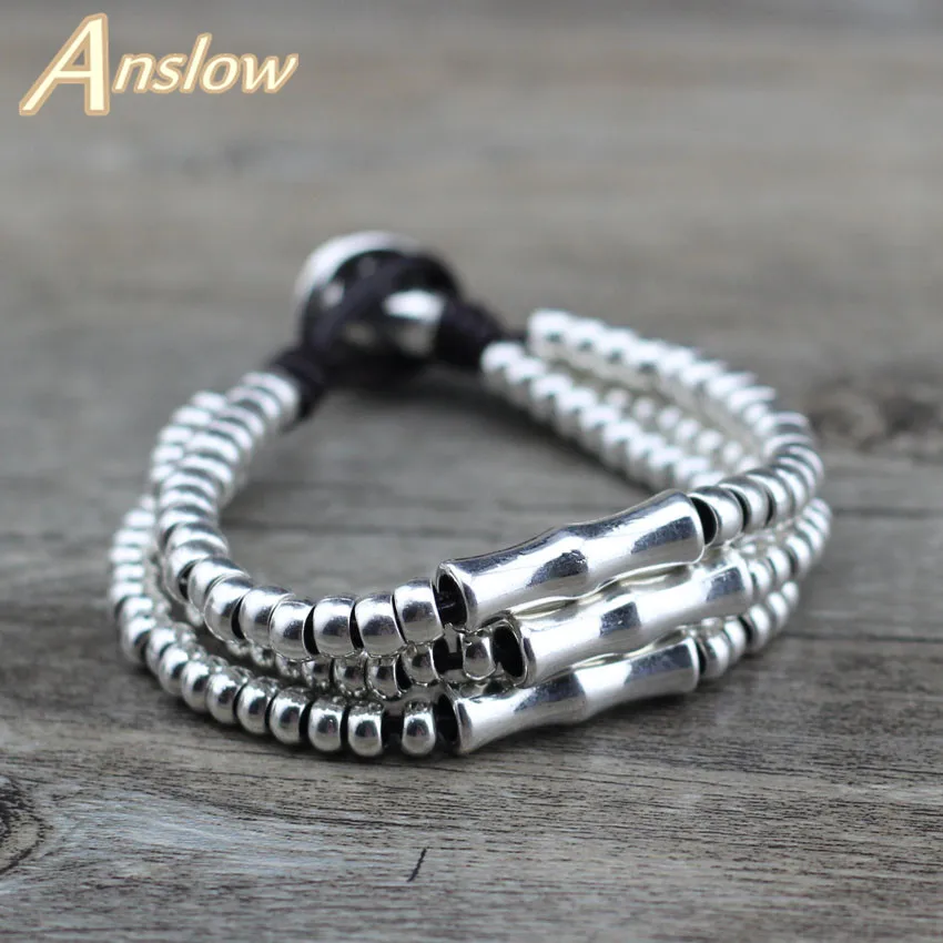 Женский Многослойный кожаный браслет Anslow, модные ювелирные аксессуары ручной работы для самостоятельной упаковки, LOW0692LB
Женский Многослойный кожаный браслет Anslow, модные ювелирные аксессуары ручной работы для самостоятельной упаковки, LOW0692LB