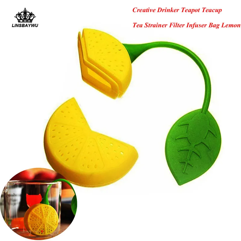 1Pcs Tea Strainer Silicone Lemon Design Loose Tea Leaf Filter Infuser Bag Drop Shipping
1Pcs Tea Strainer Silicone Lemon Design Loose Tea Leaf Filter Infuser Bag Drop Shipping
