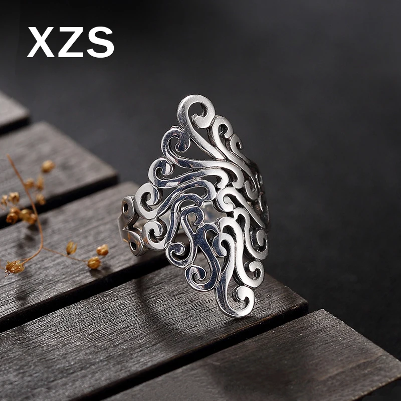 100% Genuine S925 Sterling Silver Chinese Style Hand Made Vintage Rings Women Luxury Valentine's Day Gift Jewelry JZCN-18009
100% Genuine S925 Sterling Silver Chinese Style Hand Made Vintage Rings Women Luxury Valentine's Day Gift Jewelry JZCN-18009