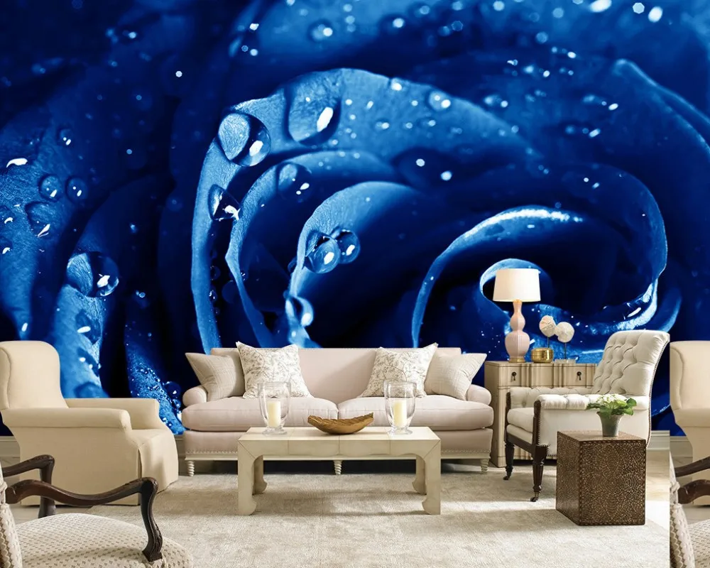 Free Shipping Custom 3D Wallpaper Blue Rose TV Sofa Background Wall Living Room Decoration Mural Restaurant Cheap Wallpaper
Free Shipping Custom 3D Wallpaper Blue Rose TV Sofa Background Wall Living Room Decoration Mural Restaurant Cheap Wallpaper
