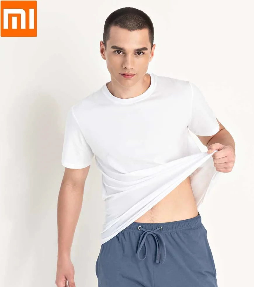 Xiaomi Instant me cotton classic man for T-shirt Smart Delicate smooth Comfortable home short sleeve Fitness Sports Sweatshirt
Xiaomi Instant me cotton classic man for T-shirt Smart Delicate smooth Comfortable home short sleeve Fitness Sports Sweatshirt