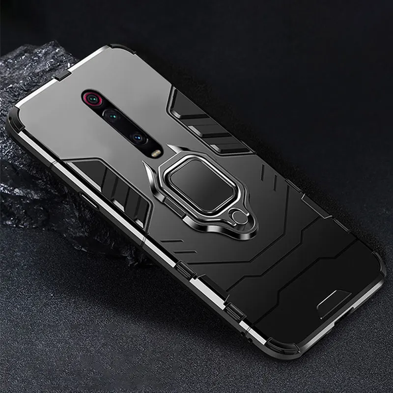 Bumper Case For Xiaomi Mi 9T Case Ring Holder Phone Case For Mi9t Redmi k20 Pro Silicone Back Cover Soft TPU&PC Full Protector
Bumper Case For Xiaomi Mi 9T Case Ring Holder Phone Case For Mi9t Redmi k20 Pro Silicone Back Cover Soft TPU&PC Full Protector