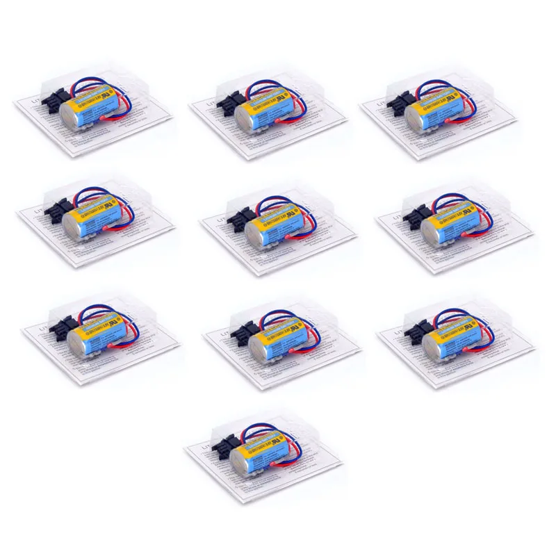 Wholesale 10pcs Original A6BAT ER17330V PLC 3.6V 2000mAh Li-ion Industrial Battery w/Plug For Mitsubishi Servo A6BAT PLC Battery
Wholesale 10pcs Original A6BAT ER17330V PLC 3.6V 2000mAh Li-ion Industrial Battery w/Plug For Mitsubishi Servo A6BAT PLC Battery
