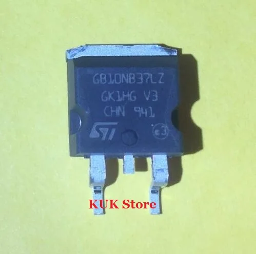 Подлинный оригинальный 100% новый GB10NB37LZ STGB10NB37LZT4 STGB10NB37LZ STGB10NB37 10NB37 D2PAK 6